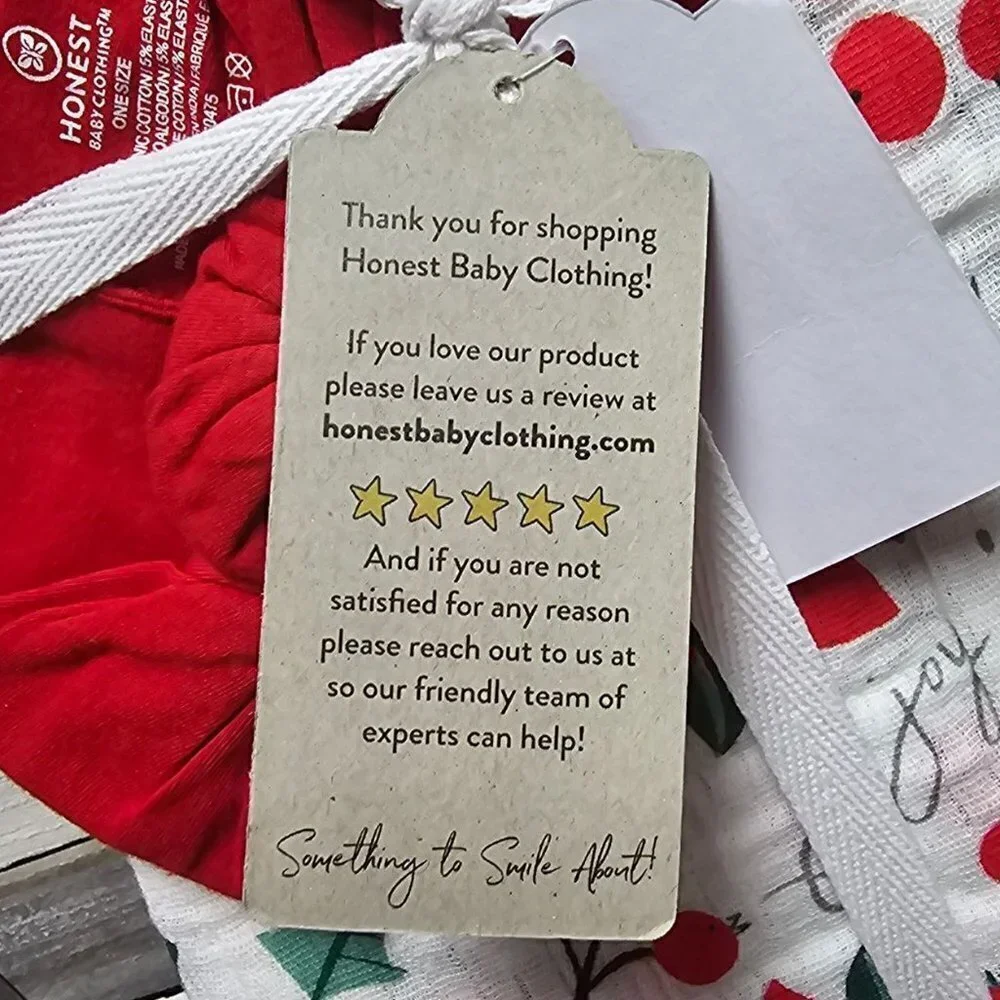 Honest Baby Organic Swaddle Blanket + Headband Gift Set - 2 Piece Set